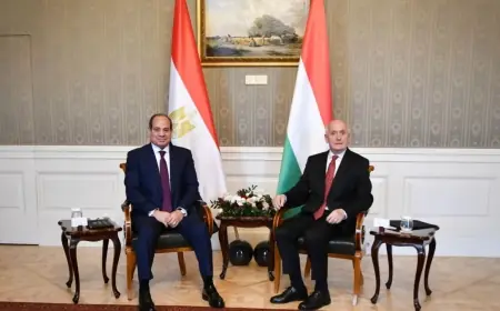 الرئيس السيسى يدعو رئيس المجر لاستكشاف جمال مصر وزيارتها