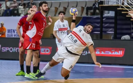 الزمالك يحقق فوزًا كاسحًا على المنيا في دوري كرة اليد للمحترفين