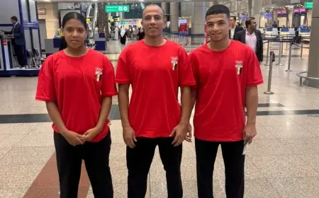 غدًا تبدأ منافسات البعثة المصرية في أولمبياد الشباب داكار 2026