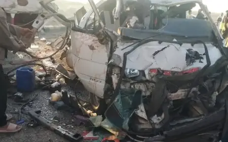 رئيس الوزراء يرصد تطورات حادث تصادم ميكروباص ونقل ثقيل على الطريق الأوسطي