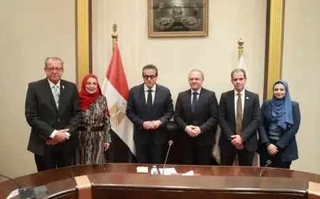 وزير الصحة يسعى لتعزيز التعاون مع الاتحاد الدولي لأمراض النساء والتوليد FIGO لضمان حياة صحية وآمنة للنساء المصريات