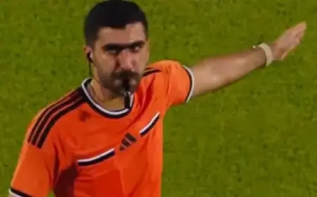 البلوشي يقود تحكيم مواجهة حاسمة بين مصر والصين بنصف نهائي كأس الخليج تحت 17 عامًا
