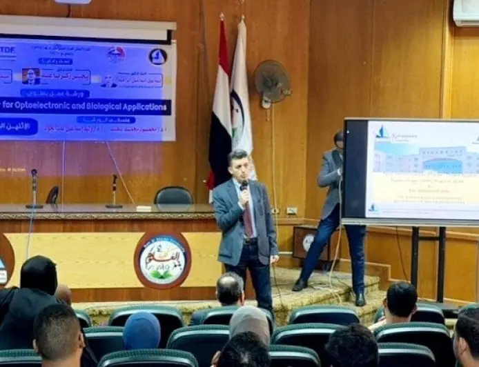 علوم كفر الشيخ تنظم ورشة عمل حول تقنية النانو في التطبيقات الكهروضوئية والبيولوجية