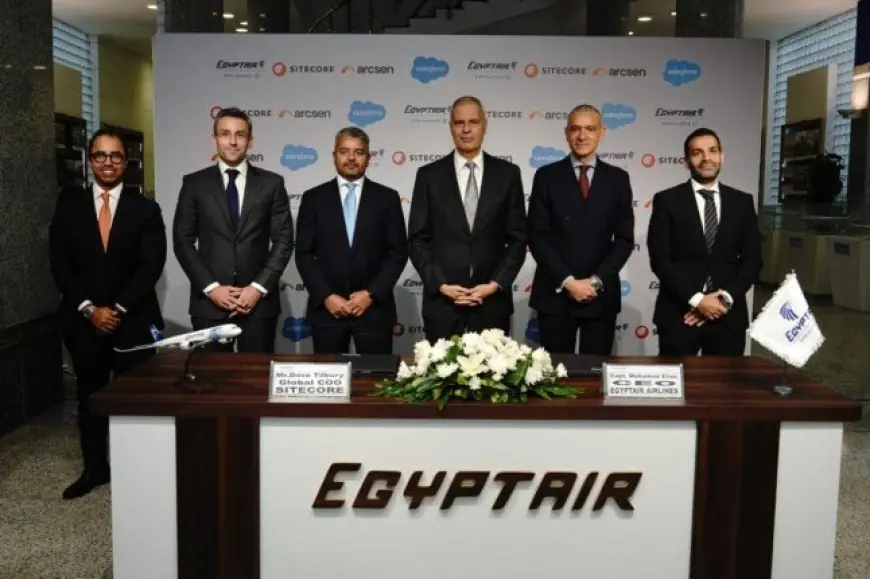 مصر للطيران تبدأ مشروع التحول الرقمي لتعزيز تجربة المسافرين وتحسين الخدمات