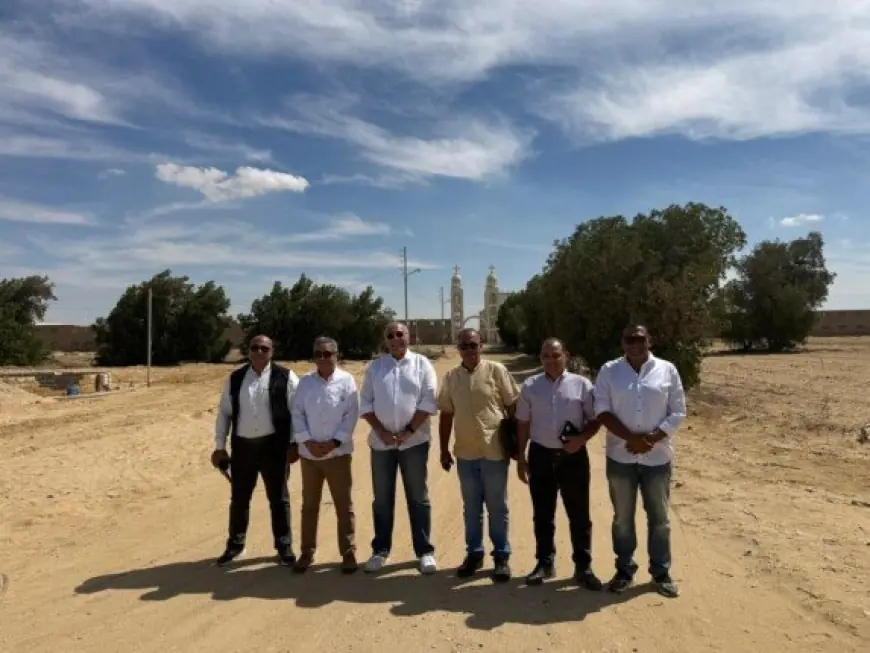 بحوث الصحراء يبدأ مشروع revitalization الزراعات في دير الأنبا موسى النبي برأس سدر