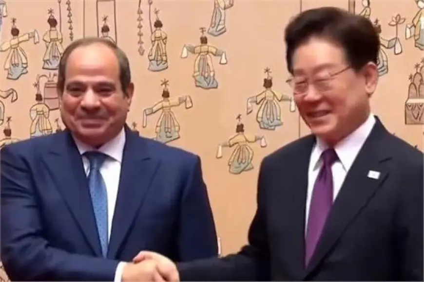 الرئيس السيسي في سول يؤكد تعزيز الشراكة الاستراتيجية بين مصر وكوريا الجنوبية