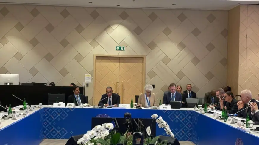 مشاركة وزير الخارجية في اجتماع حيوي حول الأمن الغذائي والممرات البحرية العالمية