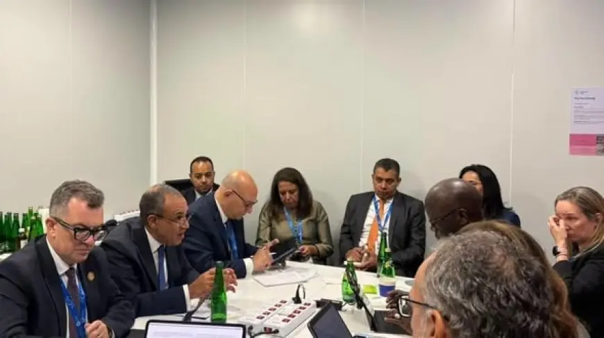 لقاء هام بين وزير الخارجية ونائب رئيس البنك الدولي لمنطقة الشرق الأوسط وشمال أفريقيا