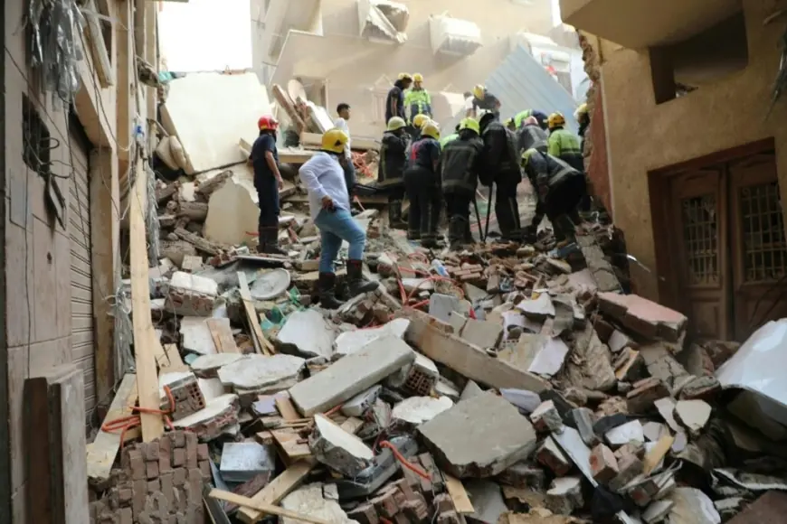 تشكيل لجنة هندسية لتقييم تأثير انهيار عقار حارة عبد الغفار على المباني المجاورة بحدائق القبة