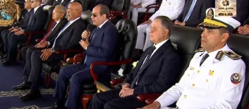 الرئيس السيسي يؤكد أن مسؤولية الحفاظ على الدولة تقع على عاتق الشعب بأكمله