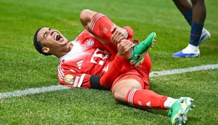بايرن ميونيخ يقرر موقف موسيالا من مباريات لايبزيج وأرسنال المهمة