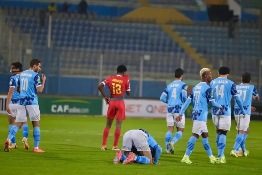 هدف نظيف يمنح بيراميدز التقدم على المريخ بنتيو في الشوط الأول