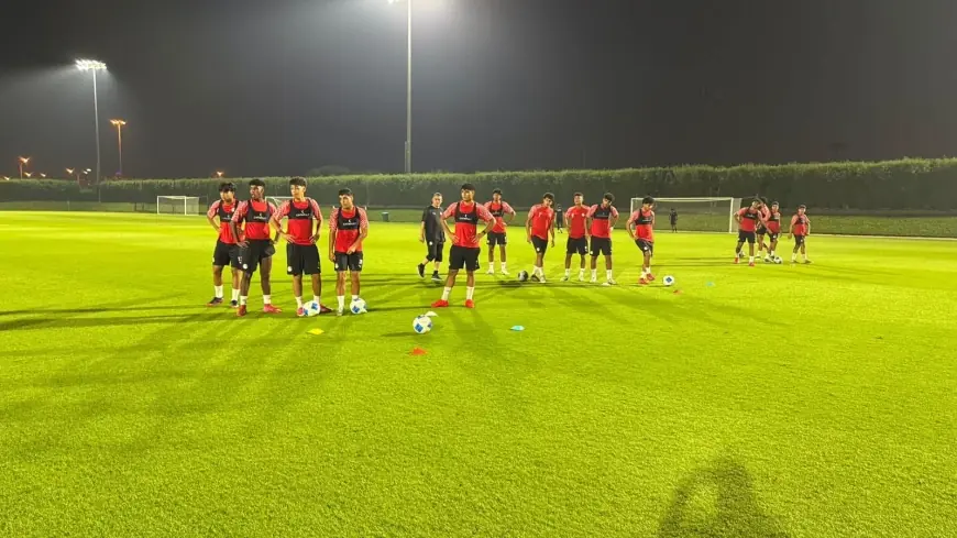 منتخب الناشئين يكمل تدريباته الأخيرة قبل مواجهة السعودية في كأس الخليج