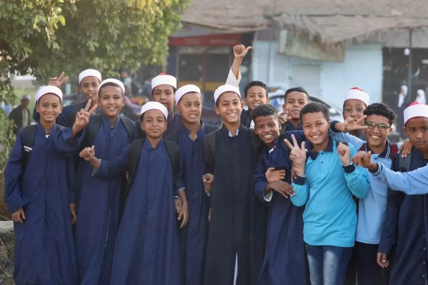 بالصور احتفال طلاب معهد الرمادي بأسوان يجسد روح المحبة داخل المعاهد الأزهرية