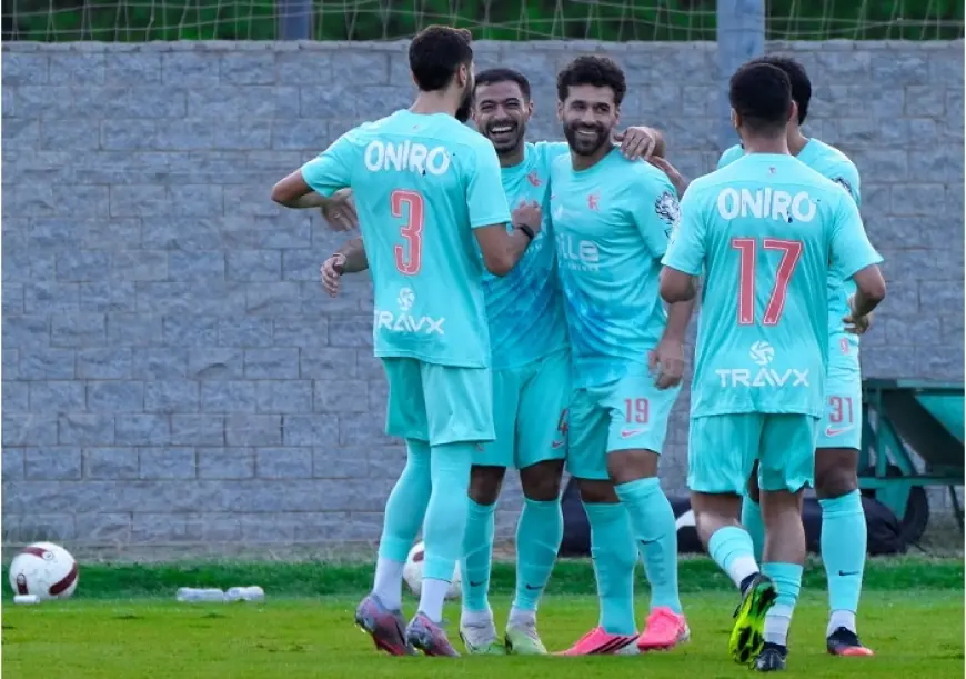 الزمالك ينهى تحضيراته الحاسمة لمواجهة بترول أسيوط في الدوري المصري