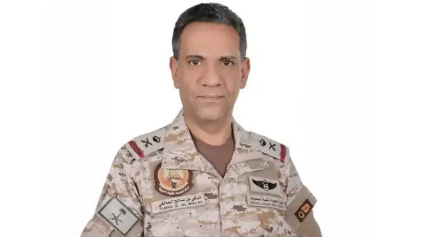 التحالف يعلن عن نجاحه في تدمير منصة إطلاق الصاروخ الباليستي الحوثي الذي استهدف الرياض اليوم
