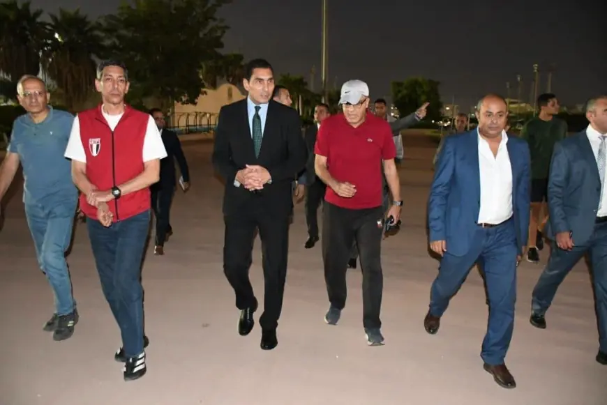 وزير الرياضة يزور منشآت استاد القاهرة ويشدد على أهمية تطويرها برؤية واضحة