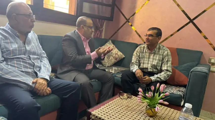 نقابة المعلمين تقف مع مدير مدرسة المنوفية ضحية الاعتداء وتعلن تكريمه يوم الأحد