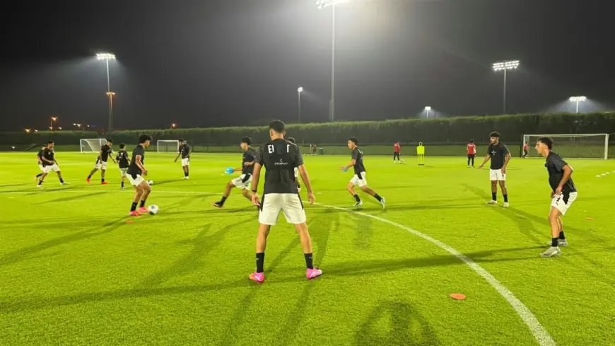 منتخب مصر للناشئين يستعد بكل قوة لمواجهة اليمن في كأس الخليج