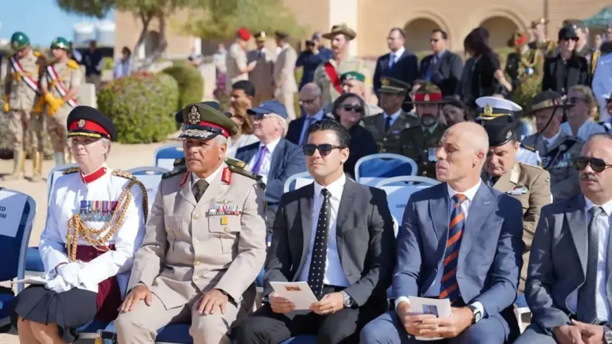 مشاركة وفود دولية في إحياء الذكرى الـ84 لمعركة العلمين بمحافظة مطروح