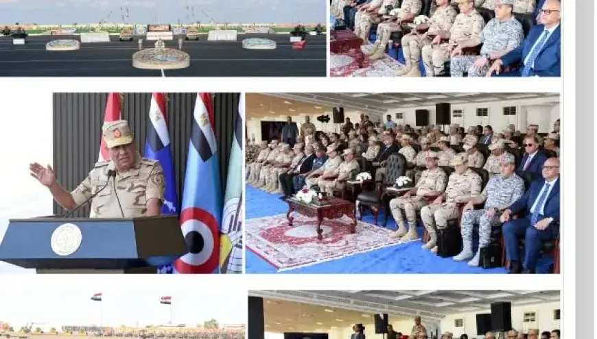وزير الدفاع يتابع عن كثب تفتيش الحرب لتشكيلات المنطقة الشمالية العسكرية