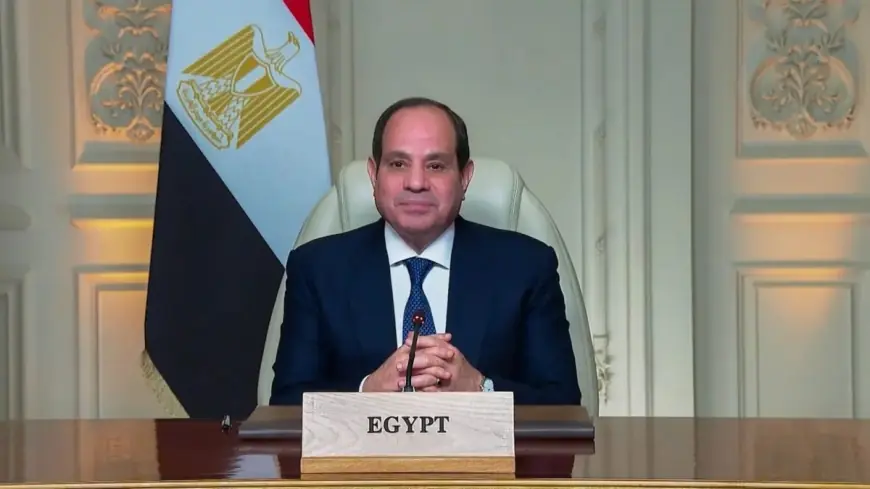 الرئيس السيسي يفتتح النسخة التاسعة من أسبوع القاهرة للمياه بكلمة مؤثرة
