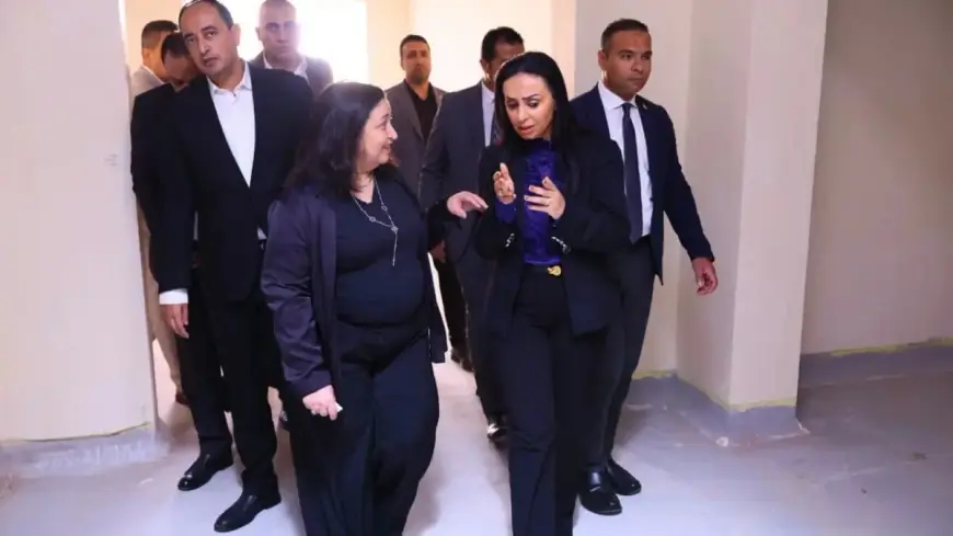 وزيرة التضامن تستعرض مركز الإرشاد والدعم النفسي للأطفال في جسر السويس