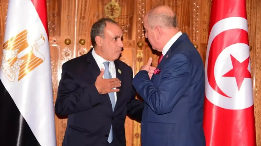 وزير الخارجية يعقد لقاءً مهماً مع نظيره التونسي خلال اجتماعات آلية دول الجوار الثلاثية لمناقشة الأوضاع في ليبيا