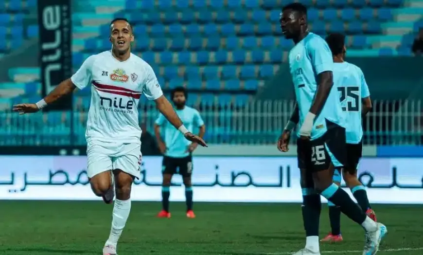 ناصر منسي يعود لتدريبات الزمالك بعد انتهاء عقوبته الإدارية