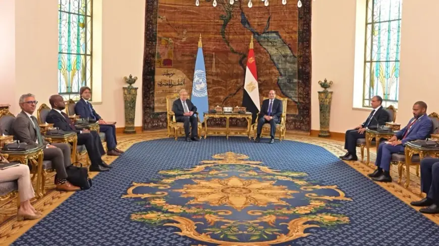 اكتشفوا لماذا يزور سكرتير عام الأمم المتحدة مصر قبل انتهاء ولايته