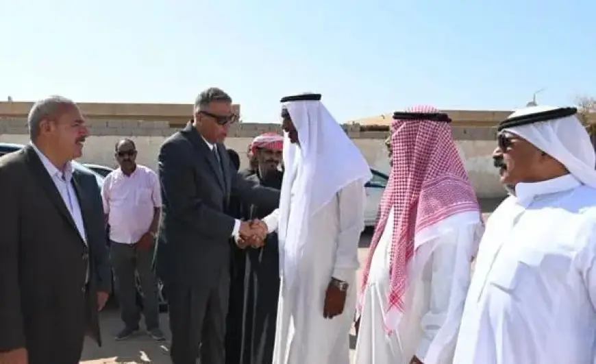 محافظ جنوب سيناء يفتتح دار مناسبات قرية الوادي في طور سيناء بتكلفة 3 ملايين جنيه بعد تطويرها