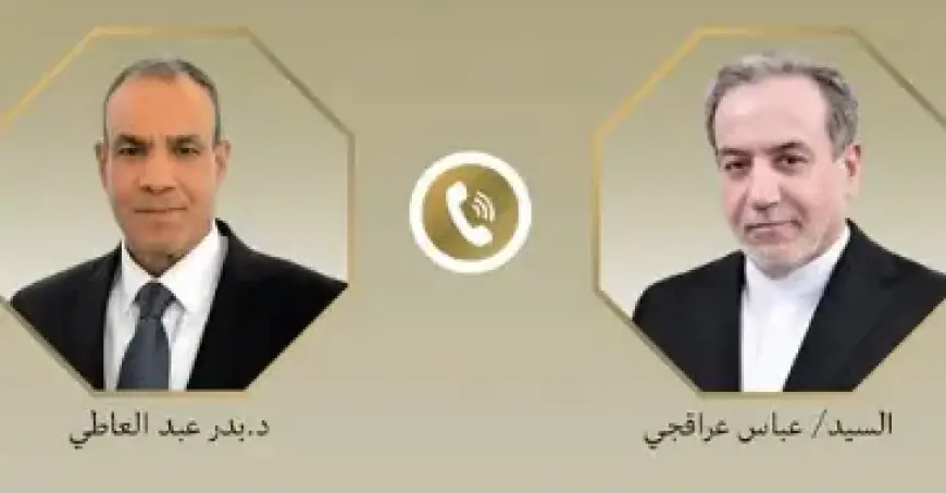بحث وزير الخارجية مع نظيره الإيراني تطورات المنطقة ومساعي التهدئة الفعالة
