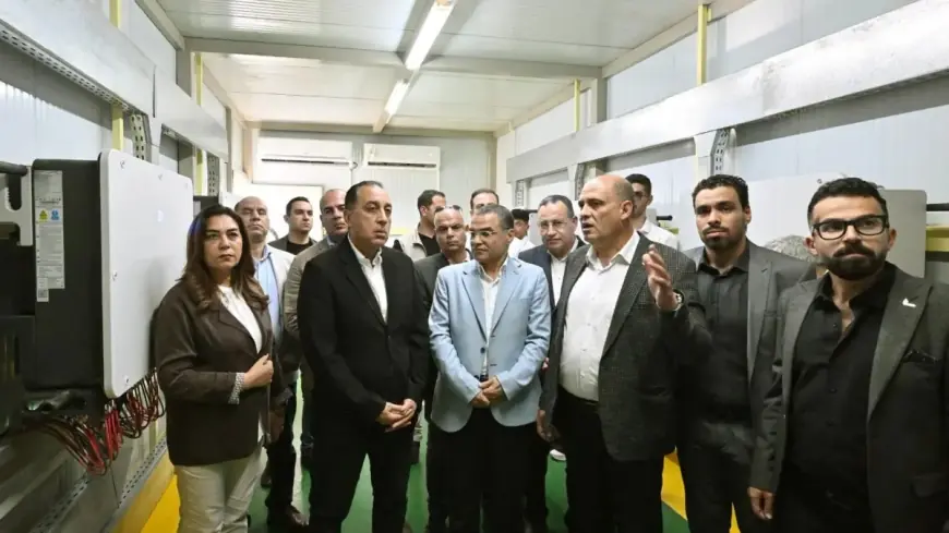 رئيس الوزراء يدشن مشروع محطة طاقة شمسية بقدرة 1.2 ميجاوات بشركة النصر للبترول في السويس