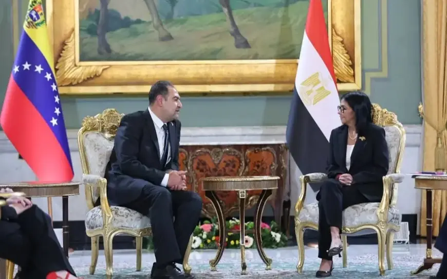 السفير المصري يسلم أوراق اعتماده لرئيسة فنزويلا البوليفارية اليوم