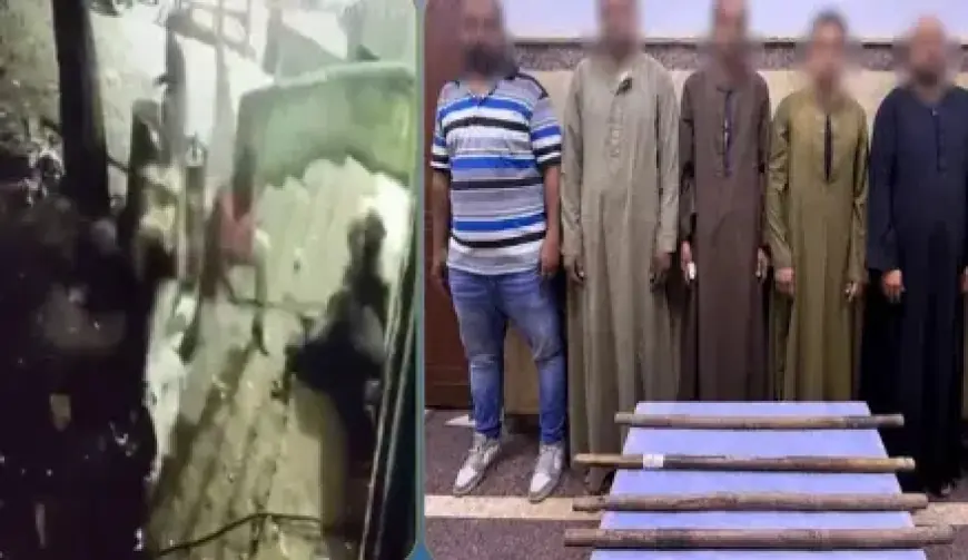 اعتقال 5 متهمين بالاعتداء بالعصي الخشبية على صاحب محل زيوت ووالده في سوهاج