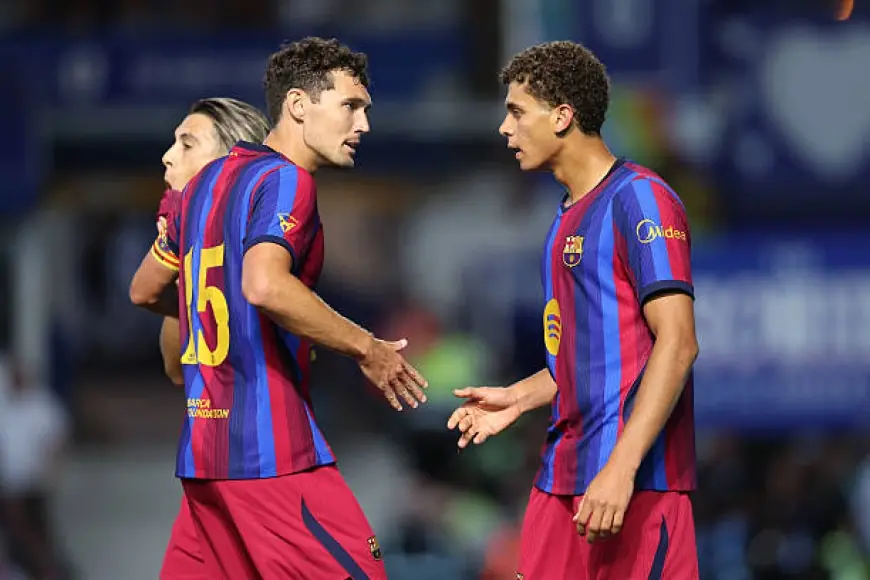تشكيل برشلونة أمام ديبورتيفو ألافيس في الدوري الإسباني حمزة عبد الكريم بديلاً