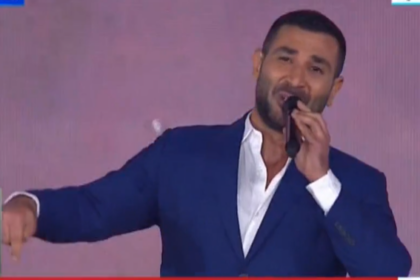 أحمد سعد يشارك في احتفالية «كتف في كتف» بالغناء ويوجه رسالة للرئيس السيسي