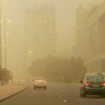 الأرصاد: رياح حارة ورمال تؤثر على القاهرة وانخفاض الرؤية
