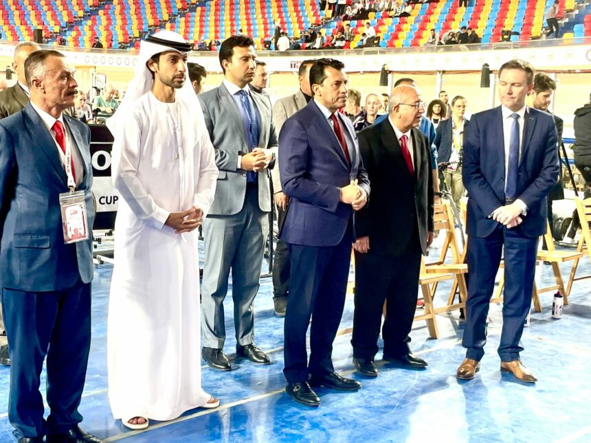 وزير الرياضة يعلن افتتاح كأس العالم لدراجات المضمار بالقاهرة