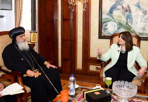 وزيرة الهجرة: الكنيسة والأزهر مؤسستان وطنيتان يمكن الاستفادة من جهودهما في تعزيز القوة الناعمة المصرية 
