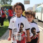 شغف كرة القدم لا يتعلق فقط بالكبار .. الأطفال يتوافدون على استاد القاهرة .. صور