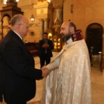 محافظ القاهرة يشهد احتفالات عيد القيامة بكنيسة الأرمن الأرثوذكس