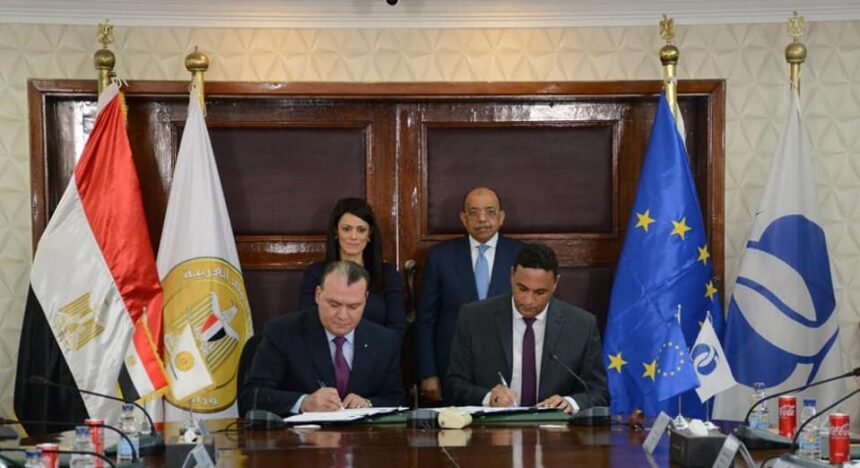 وزيرا التنمية المحلية والتعاون الدولي يشهدان توقيع بروتوكولات لتطهير مصرف كيتشنر بـ3 محافظات