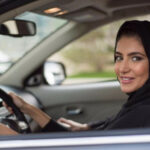 اختبار القيادة العملي في السعودية للنساء