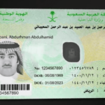 بطاقة الهوية الوطنية السعودية الجديدة